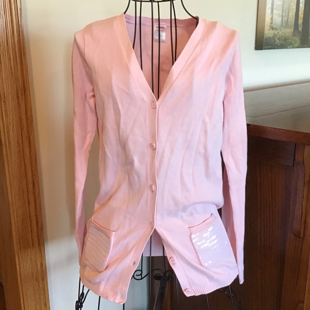 Sweater Cardigan Gymboree Tres Fabulous Pink L 10/12